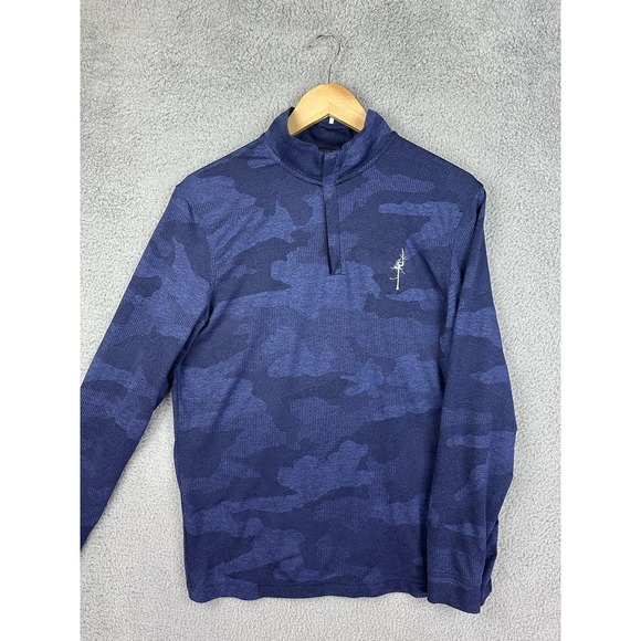 Under Armour Golf Sweater Mens Medium Camo Performance Quarter Zip Pullover Mens